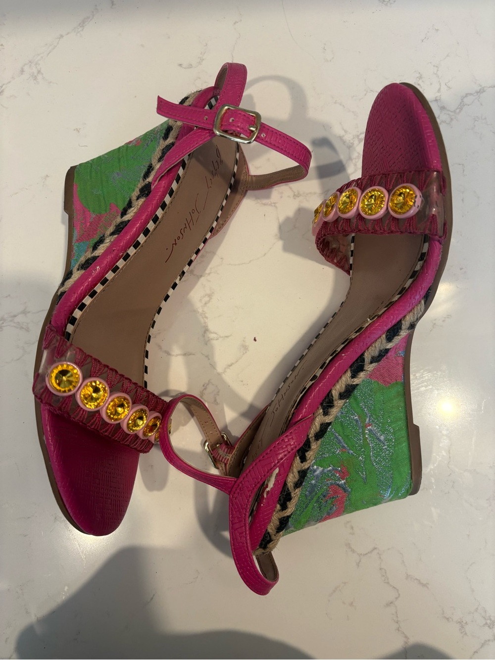 Betsey Johnson Kodi Wedges, Size 8
